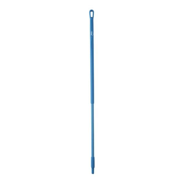 Vikan 29363 51 5/8" Blue Threaded Fiberglass Handle