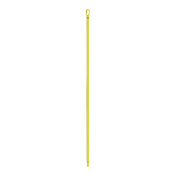 Vikan 29646 66 15/16" Yellow Threaded Ultra-Hygienic Handle