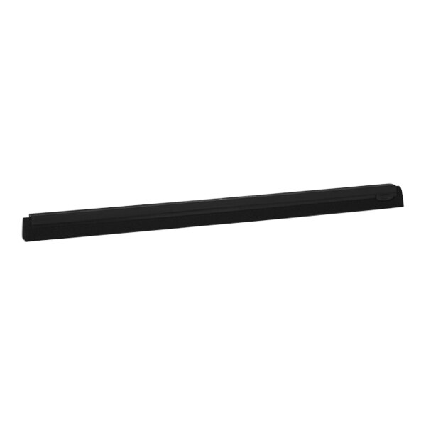 Vikan 77759 27 5/8" Black Replacement Squeegee Blade for 77559 and 77659