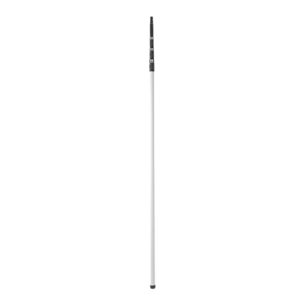 Vikan 2977 74" - 236 3/16" Gray Threaded Fiberglass Telescopic Handle