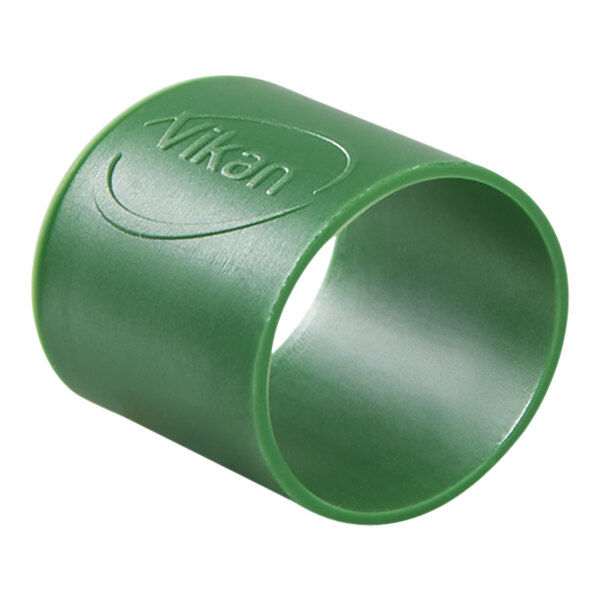 Vikan 98012 1" Green Color-Coding Rubber Band - 5/Pack
