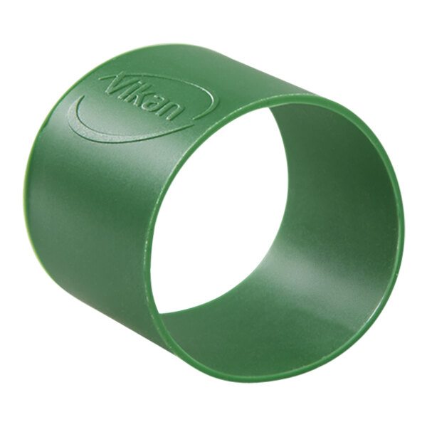Vikan 98022 1 1/2" Green Color-Coding Rubber Band - 5/Pack