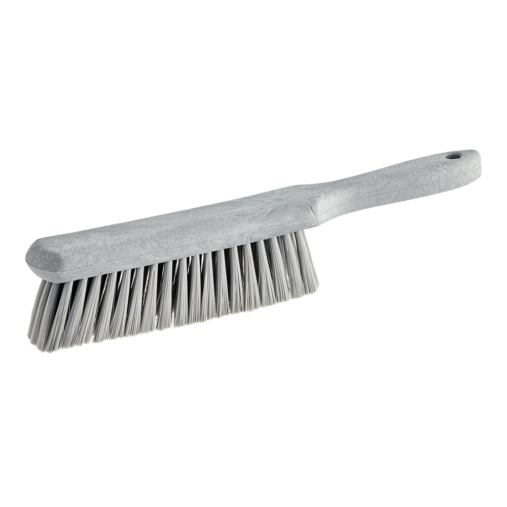 Carlisle Sparta 40480EC23 8" Gray Soft Polyester Counter Brush