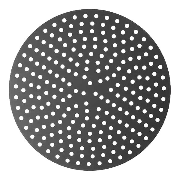 American Metalcraft 18907PHC 7" Perforated Pizza Disk - Hard Coat Anodized Aluminum
