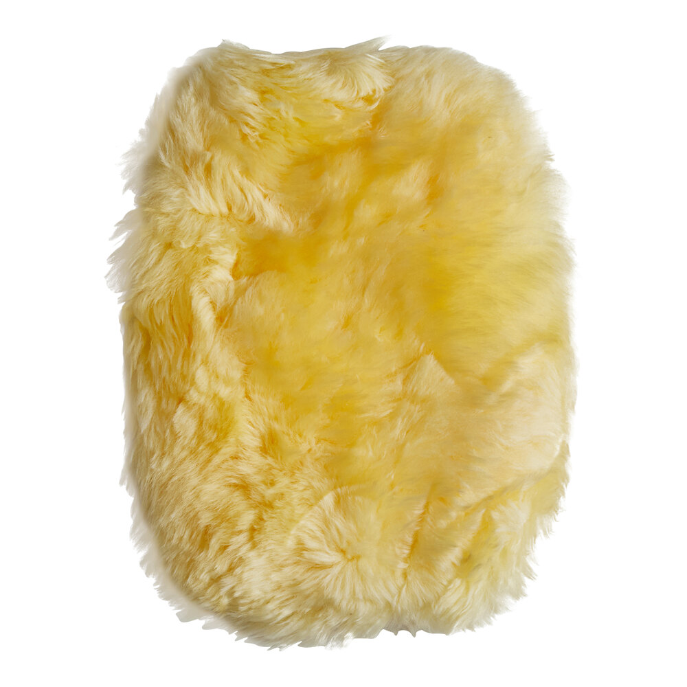 Lavex Single Side Sheep Skin Cleaning Mitt