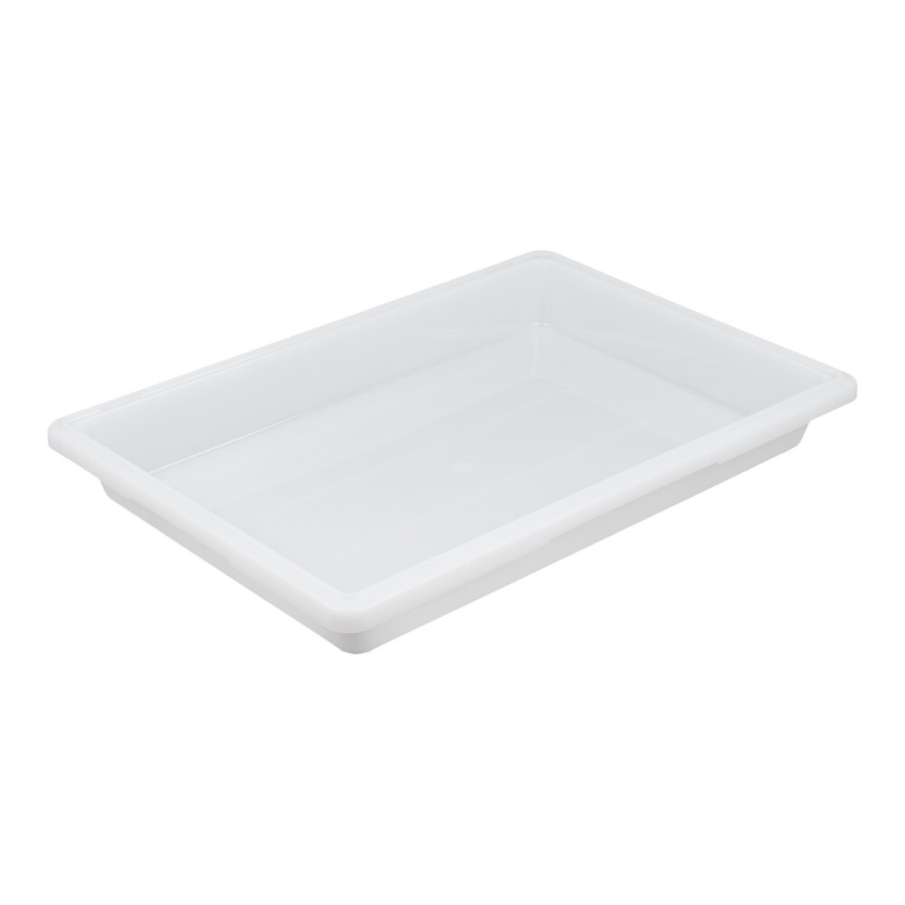 Carlisle 1064002 StorPlus 26" x 18" x 3 1/2" White Food Storage Box