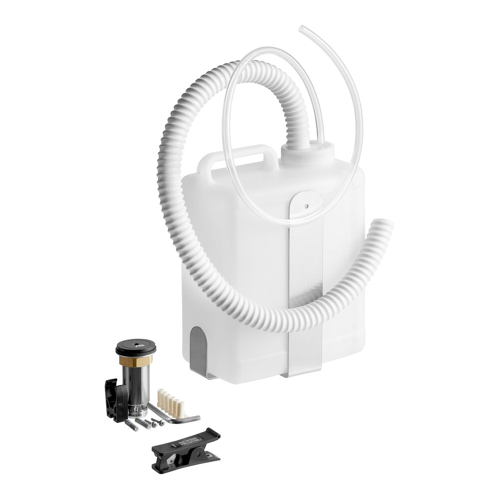 American Specialties, Inc. EZ Fill 10-0390-41 6 Liter Top Fill Multi-Feed Kit with Matte Black Finish