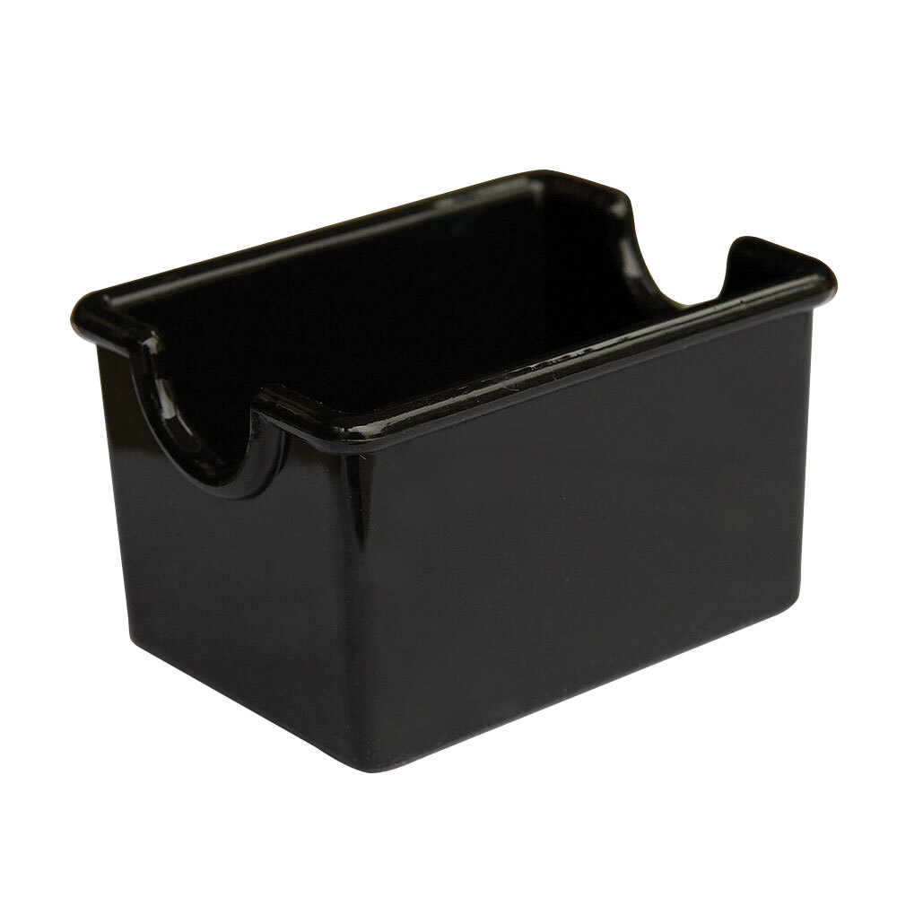 GET SC-66-BK 3 1/2" x 2 1/2" Black Sugar Caddy - 24/Case