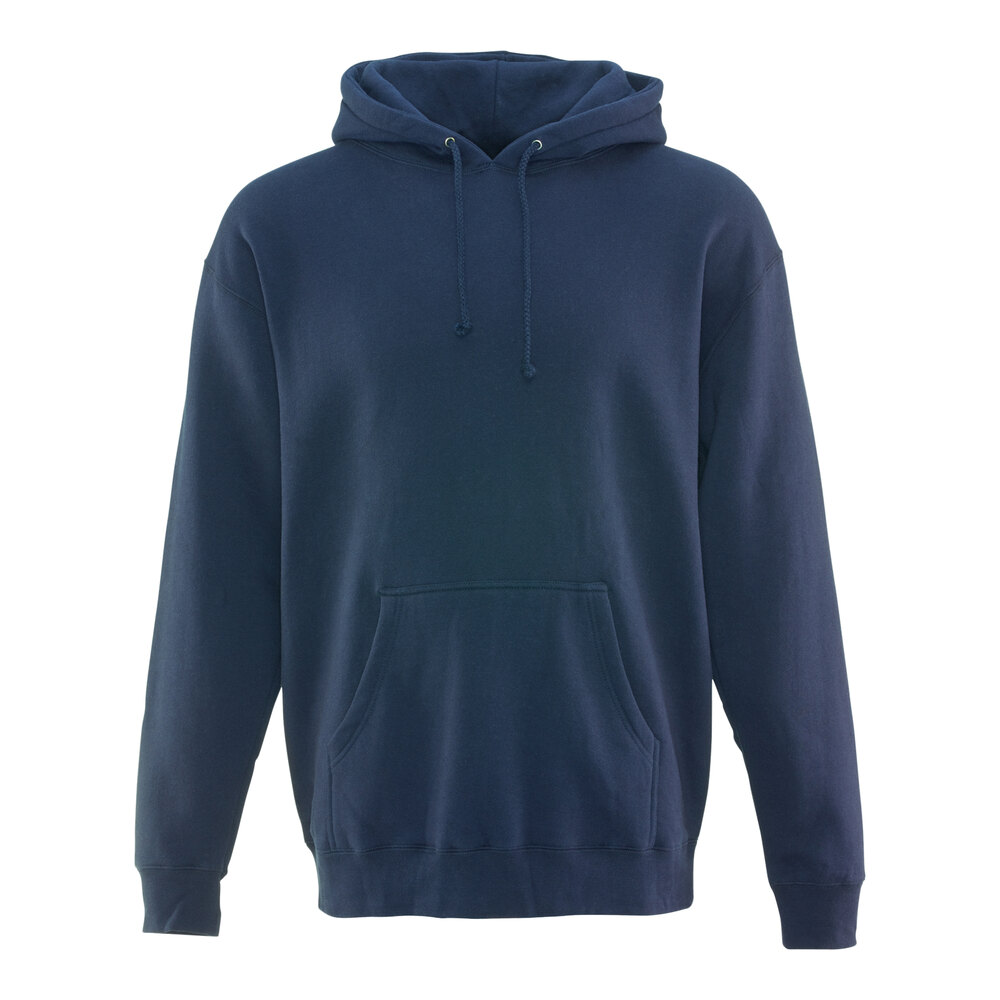 RefrigiWear Navy Hoodie Sweatshirt 0486RNAV3XL - 3XL