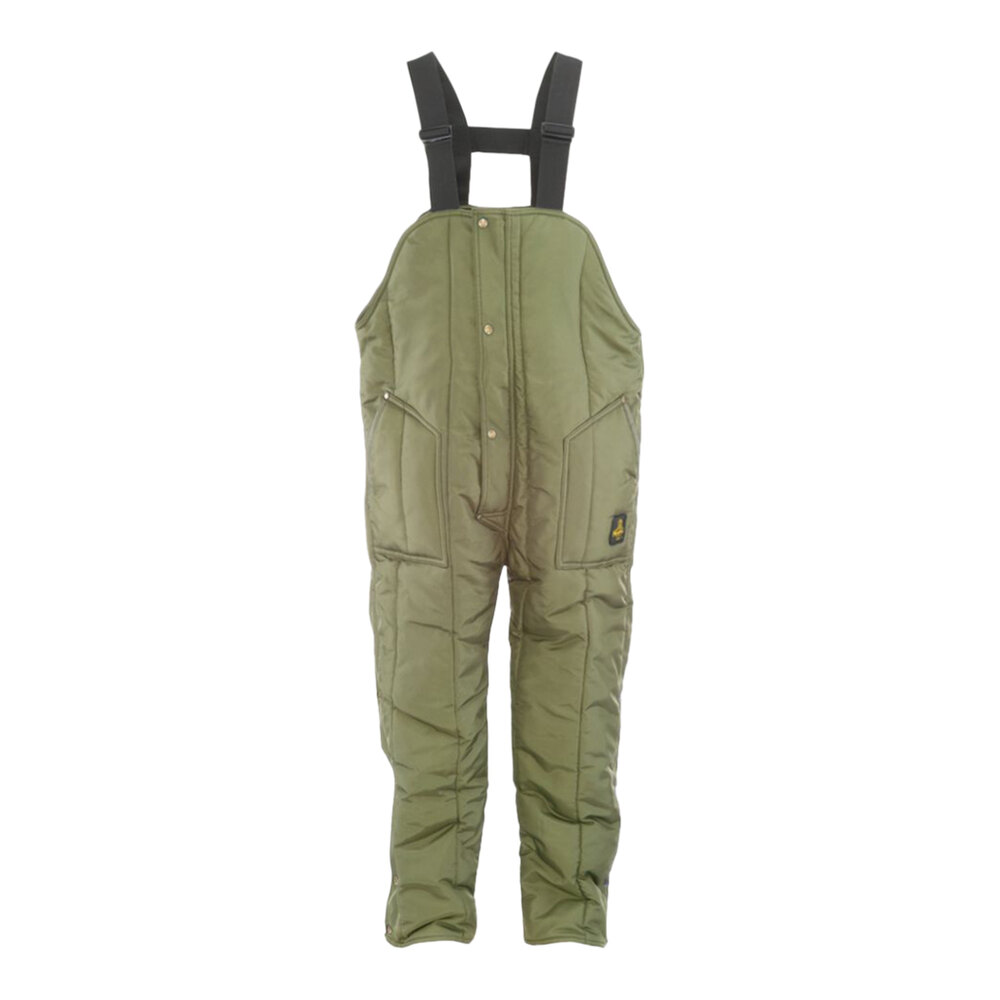 RefrigiWear Iron-Tuff Sage Bib Overalls 0385RSAG5XL - 5XL