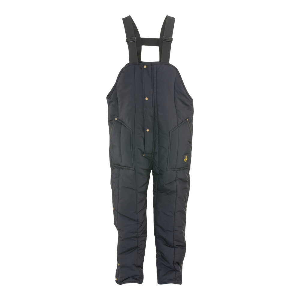 RefrigiWear Iron-Tuff Navy Bib Overalls 0385RNAVMED - Medium