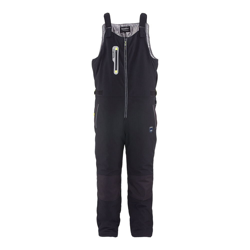 RefrigiWear Extreme Softshell Bib Overalls 0795RBLK2XL - 2XL