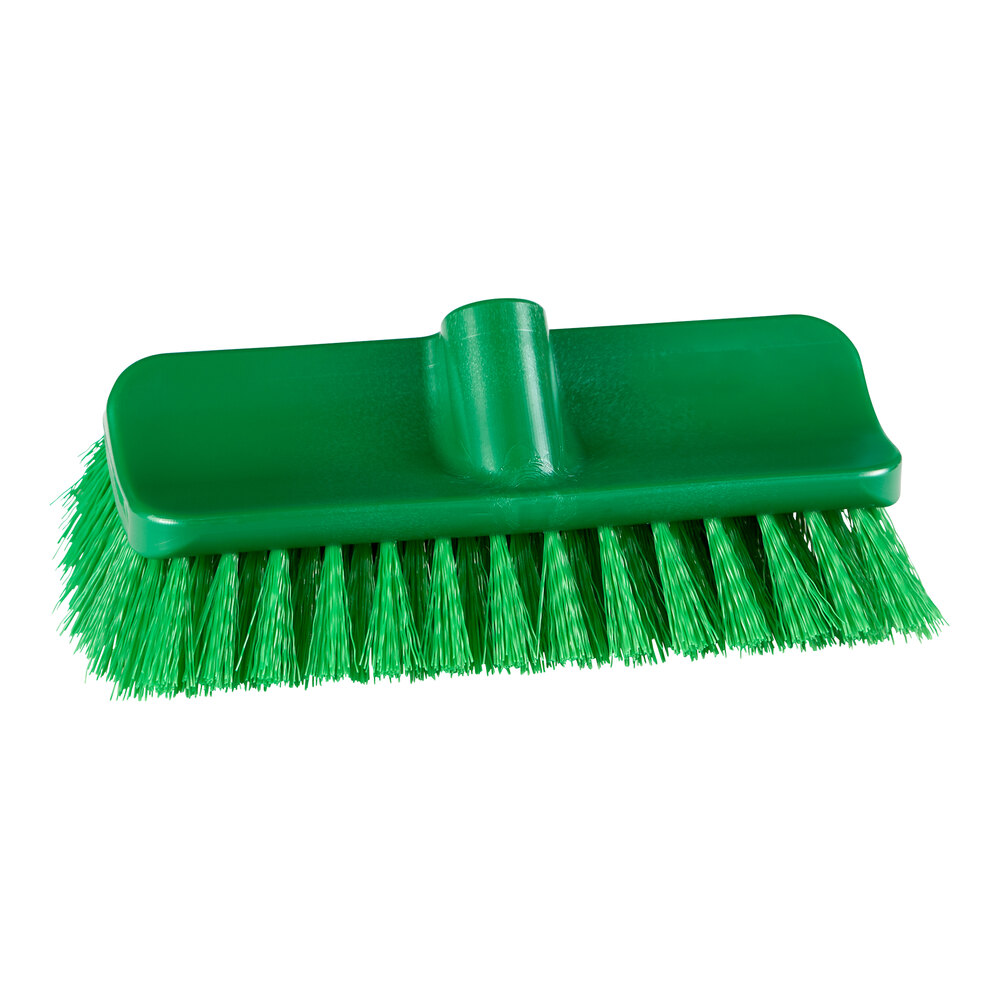 Vikan ColorCore 366212 10 1/4" Green High-Low Brush Head