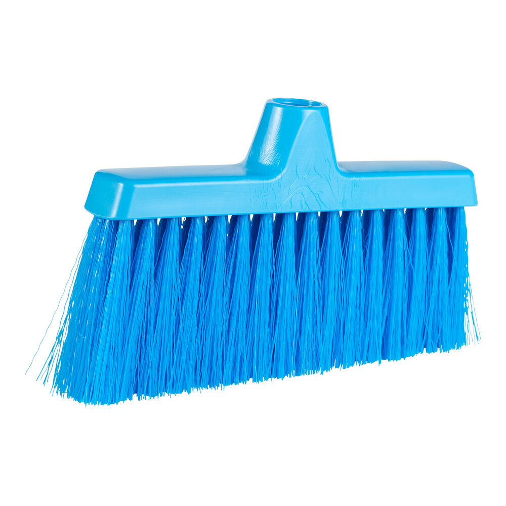 Vikan ColorCore 310113 9 13/16" Blue Lobby Broom Head