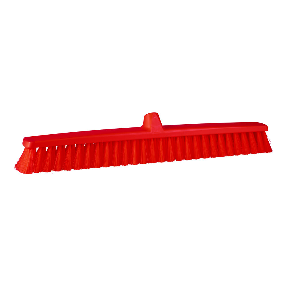Vikan ColorCore 316314 23 5/8" Red Push Broom Head