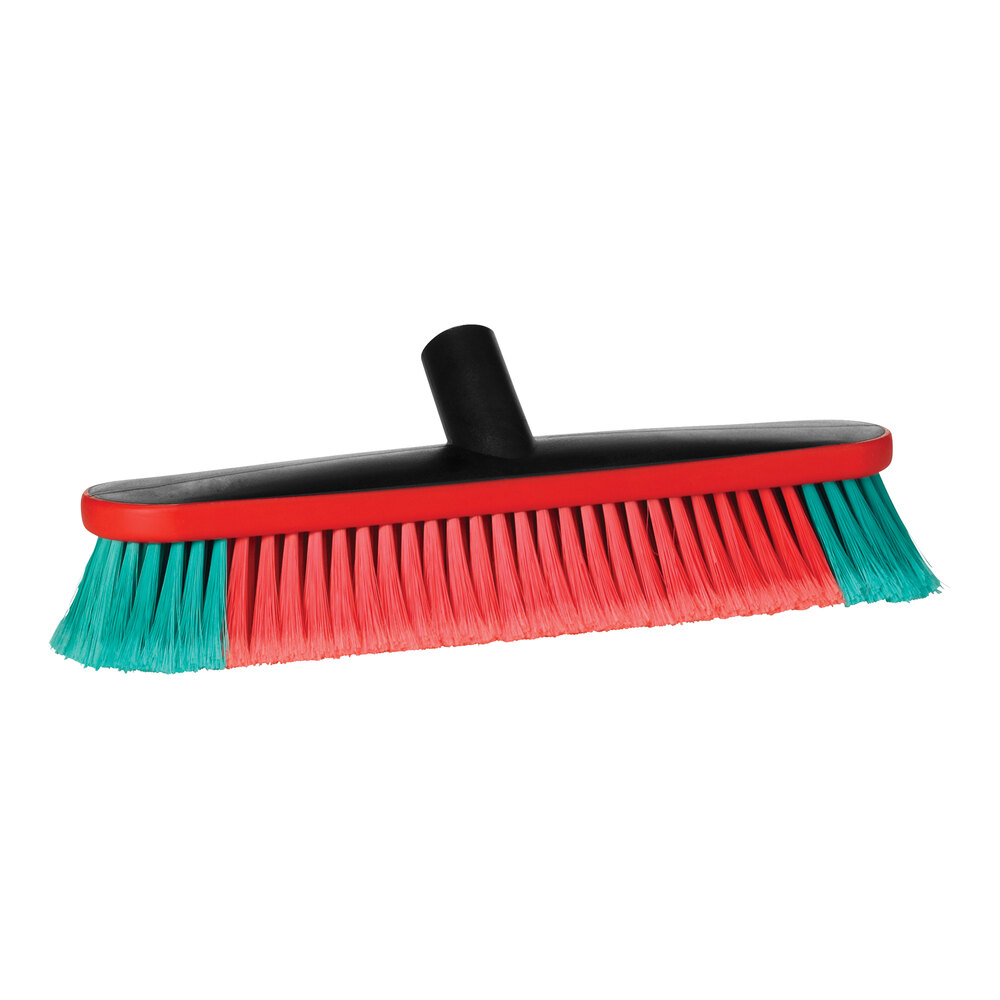 Vikan Transport 475752 14 5/8" Vehicle Brush with Soft / Split Bristles