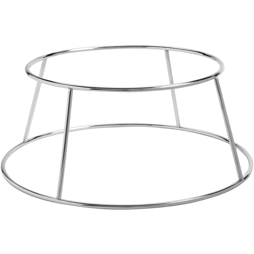 American Metalcraft 4" Chrome-Plated Round Display Rack