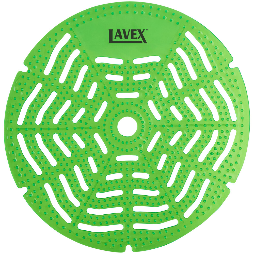 Lavex Melon Scent Deodorized Gel Urinal Screen - 10/Pack