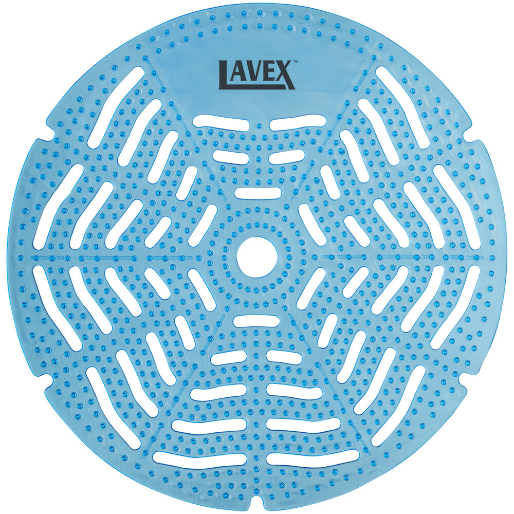 Lavex Fresh Cotton Scent Deodorized Gel Urinal Screen - 10/Pack