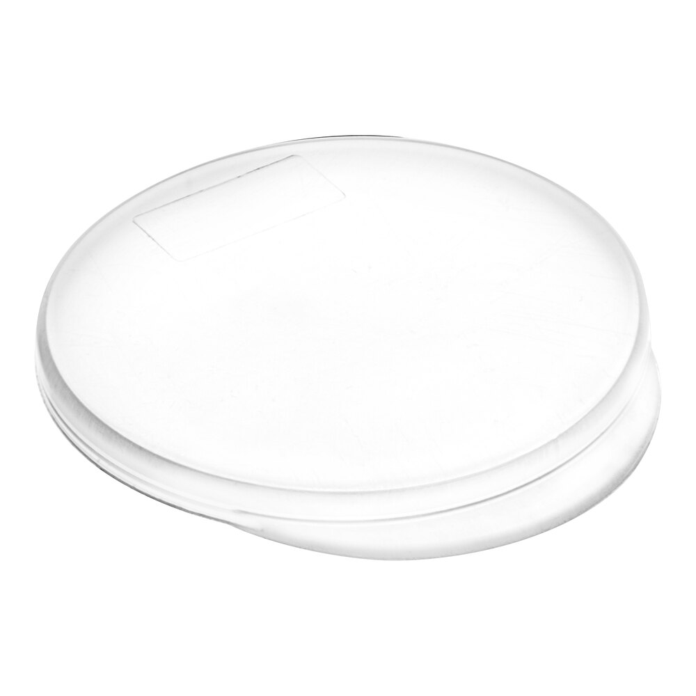 Choice Flat Plastic Carafe Lid  - 12/Case