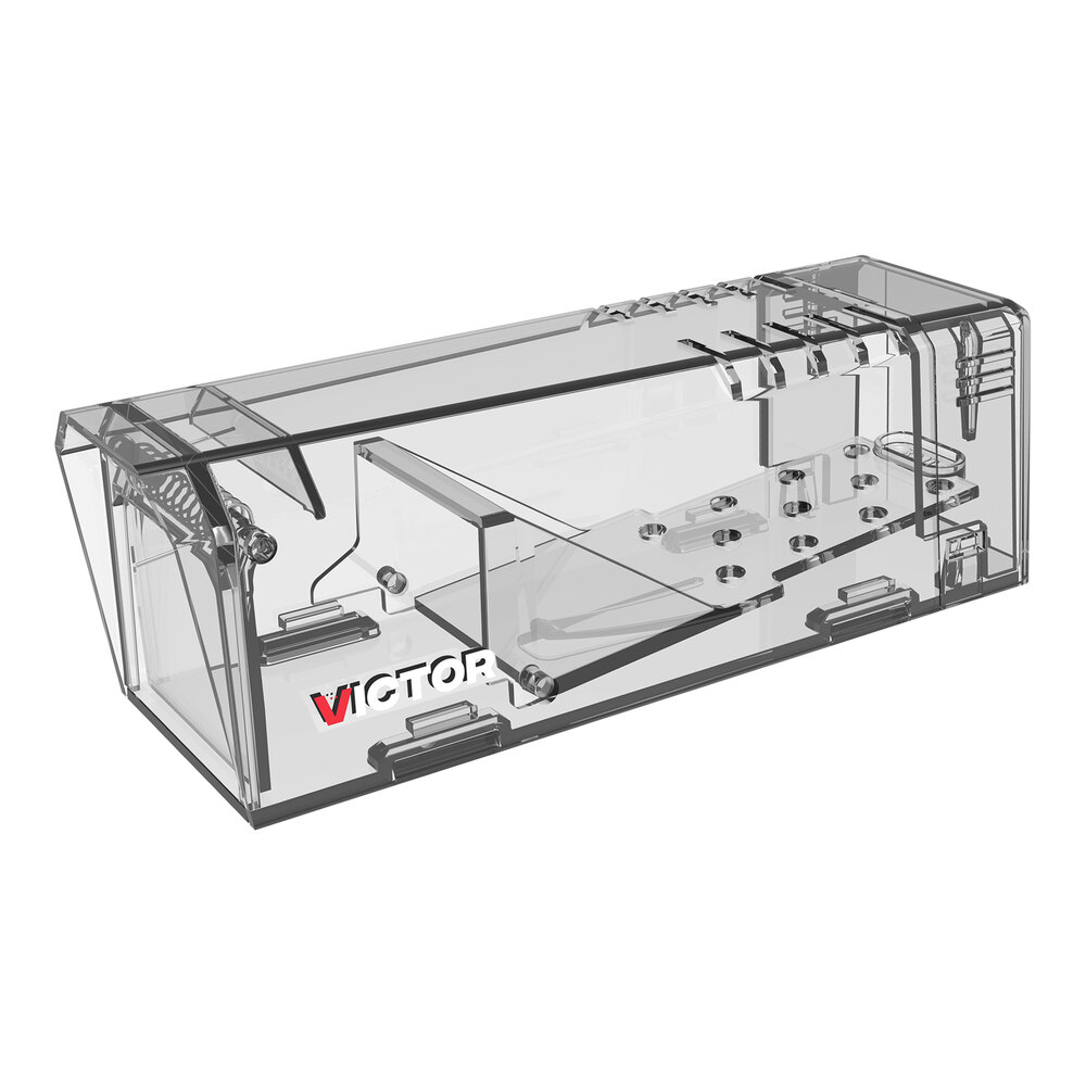 Victor® Pest M337 Transparent Catch and Hold Live Catch Mouse Trap