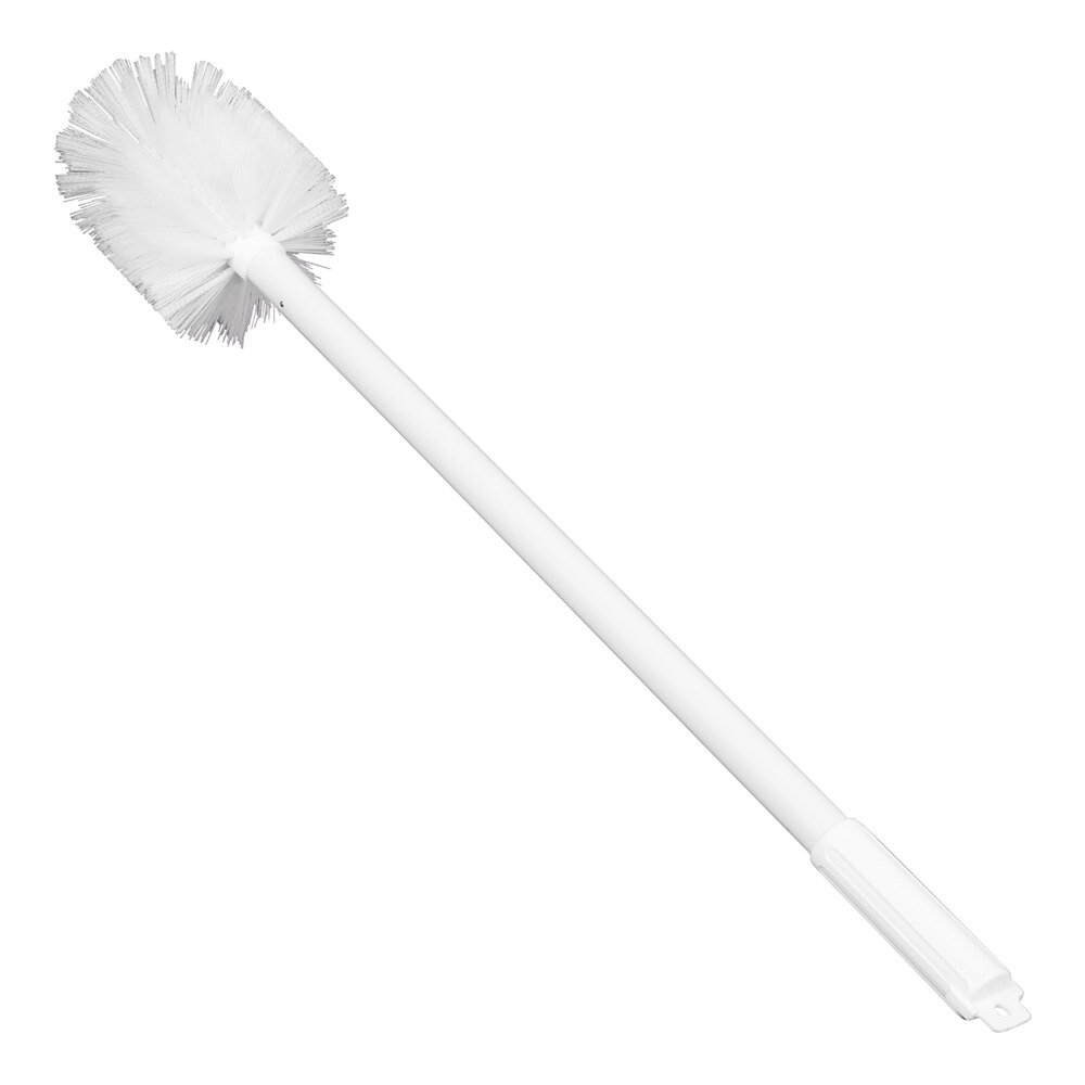 Carlisle 4000802 Sparta Spectrum 30" White Multi-Purpose Cleaning Brush - 5" Bristle Diameter