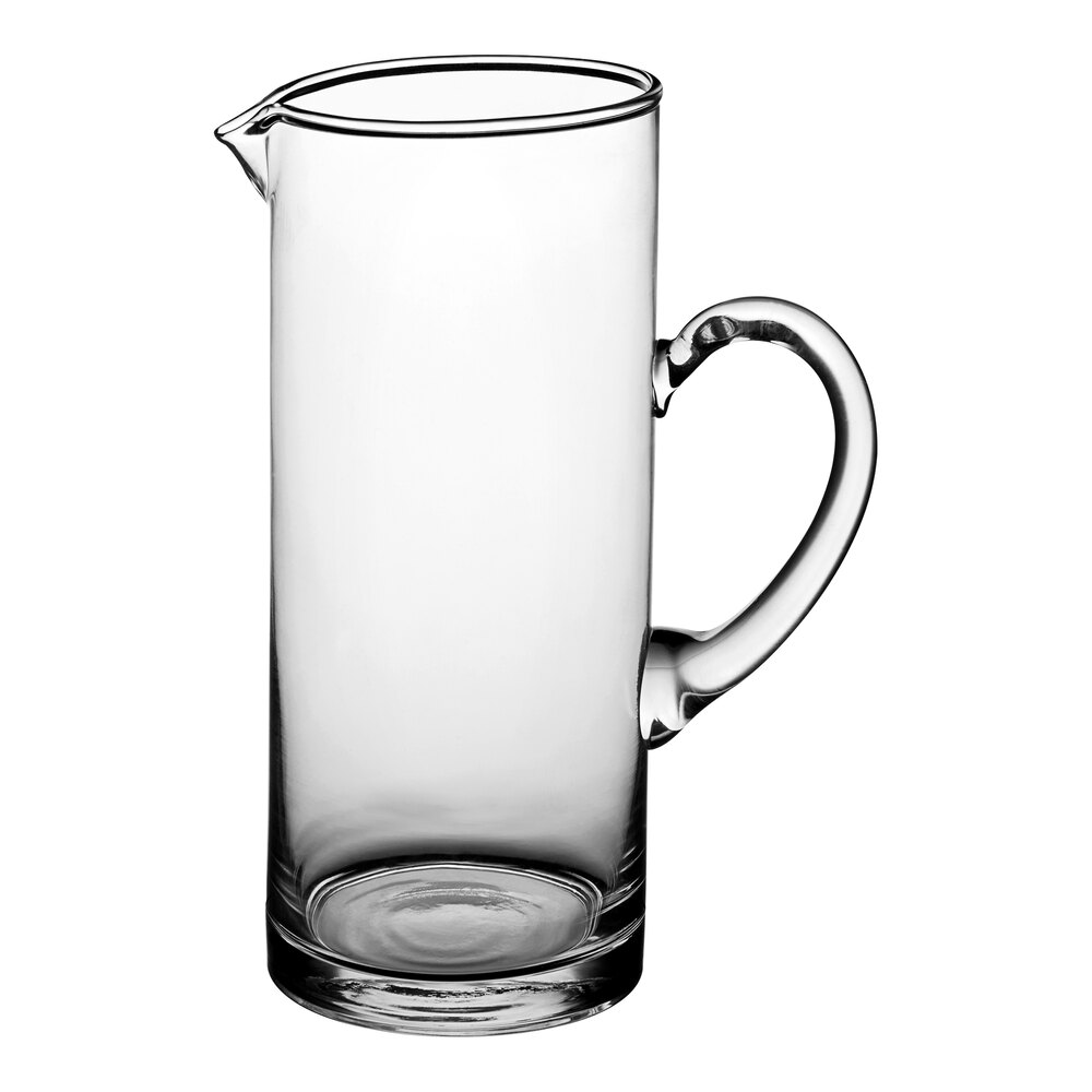 Acopa 53 oz. Slim Glass Pitcher  - 6/Case