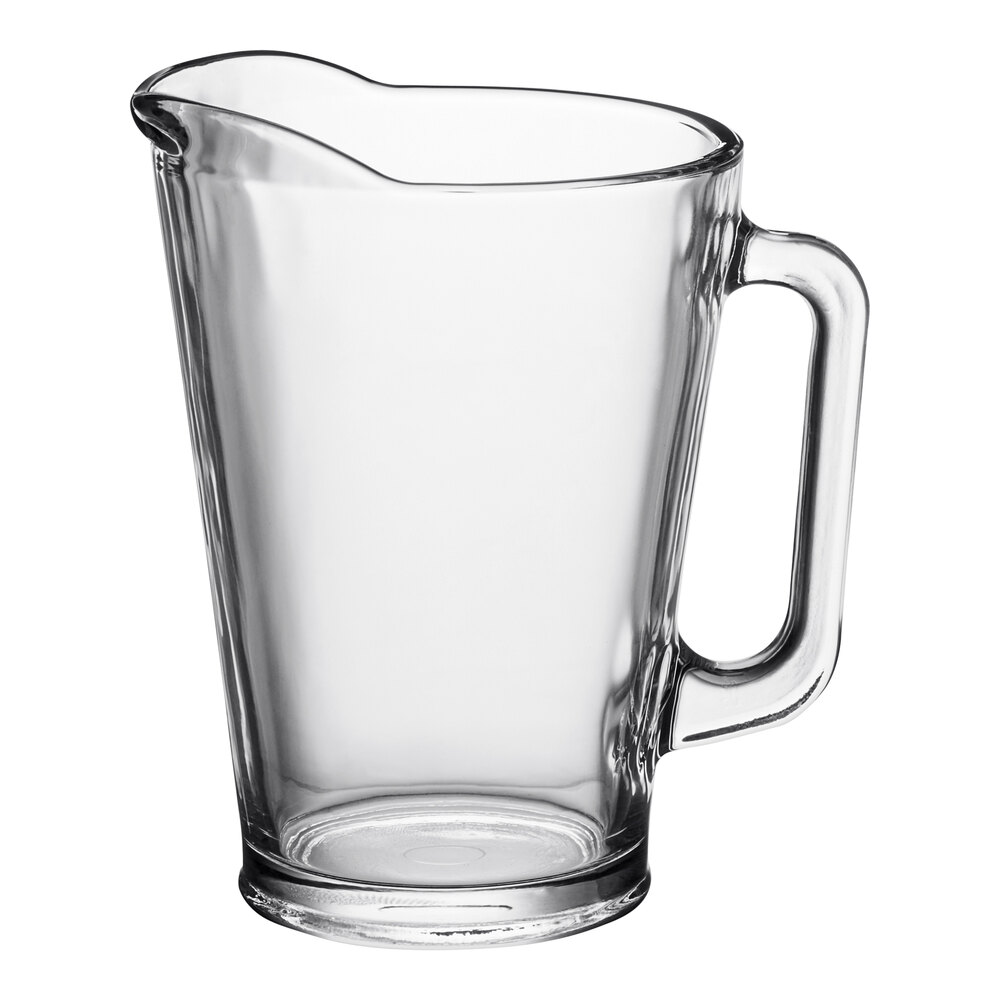 Acopa 60 oz. Customizable Glass Beer Pitcher