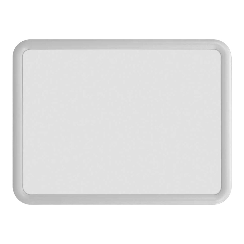 United Visual Products 24" x 18" Dry Erase Whiteboard with White Frame