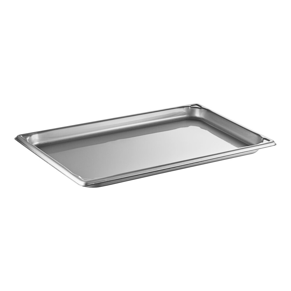 Vollrath 30015 Super Pan® Full Size 1 1/4" Deep Heavy-Duty Stainless Steel Transport Pan - 20 Gauge