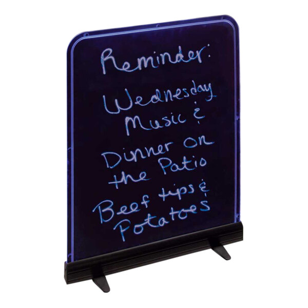 United Visual Products 19" x 25" Illuminated Edge-Lit Board