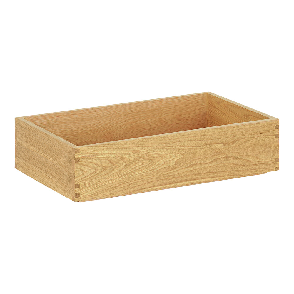 Cal-Mil Sydney 20" x 12" x 6" Oak Display Box 23106-12206-21