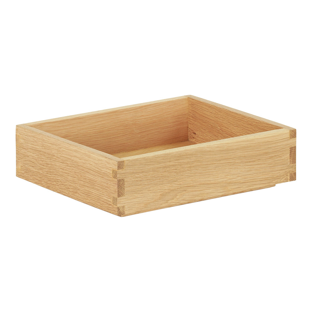 Cal-Mil Sydney 12" x 10" x 3" Oak Display Box 23106-10123-21