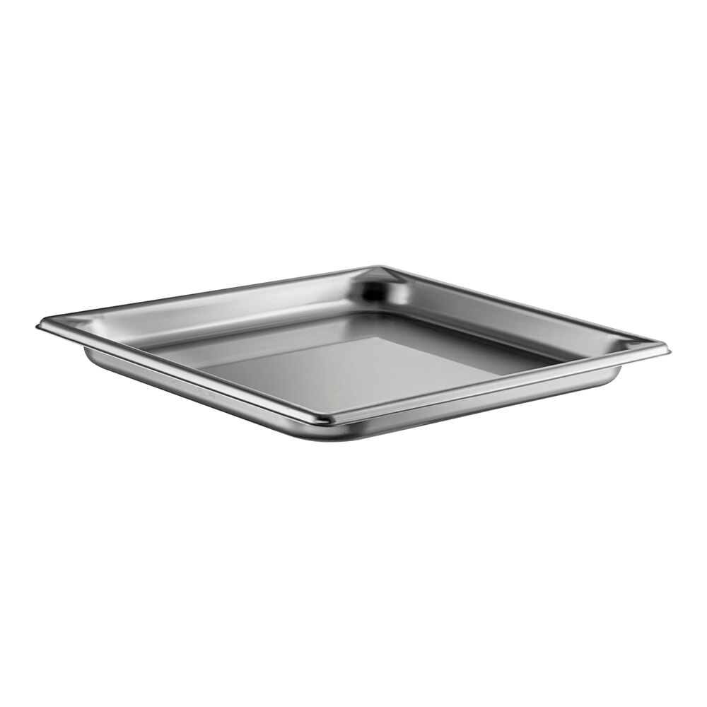 Vollrath 90112 Super Pan 3® 2/3 Size 1 1/2" Deep Anti-Jam Stainless Steel Steam Table / Hotel Pan - 22 Gauge