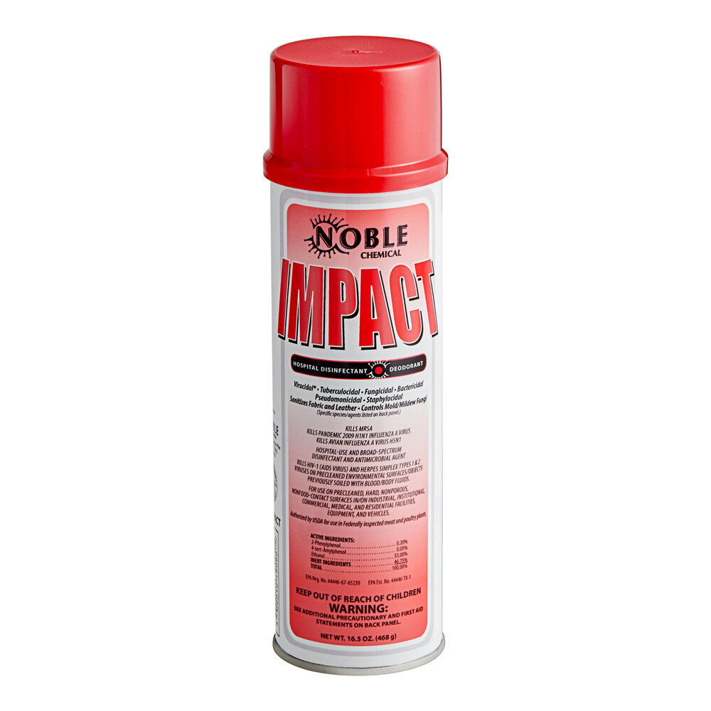Noble 16 oz. Impact Ready-to-Use Disinfectant Spray / Deodorizer