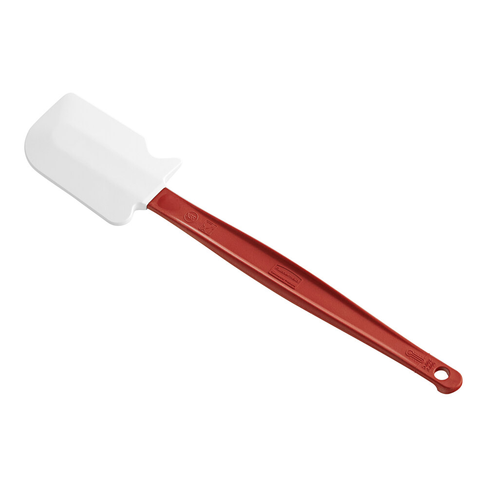 Rubbermaid® FG1963000000 13 1/2" Red High Temperature Silicone Spatula