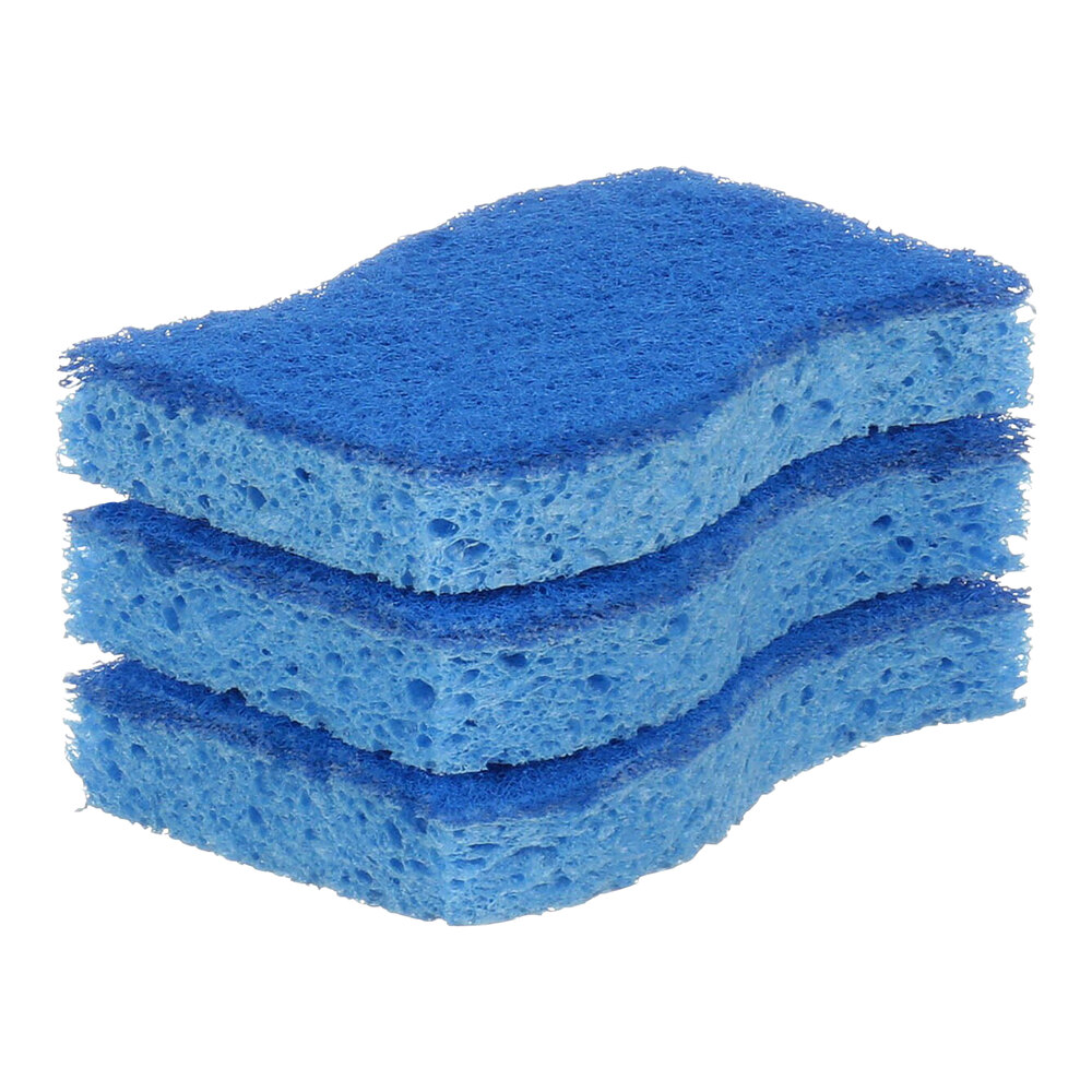 3M Scotch-Brite™ 7100283216 Zero Scratch Scrub Sponge - 3/Pack