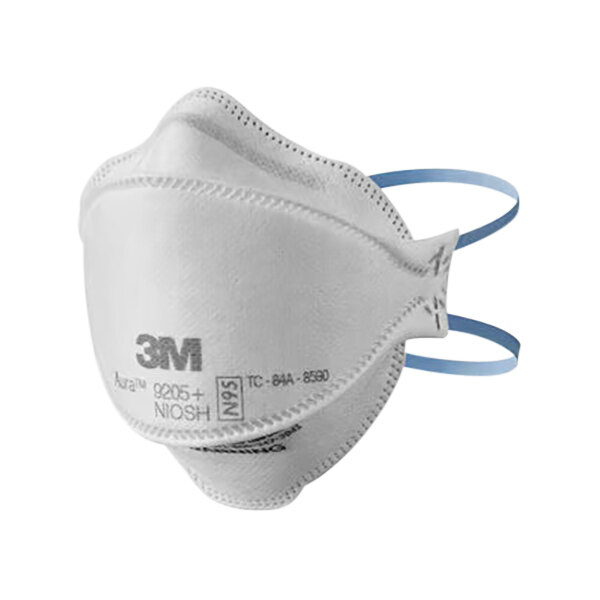 3M Aura™ 9205+ N95 Particulate Respirator 7100303809 - 10/Pack