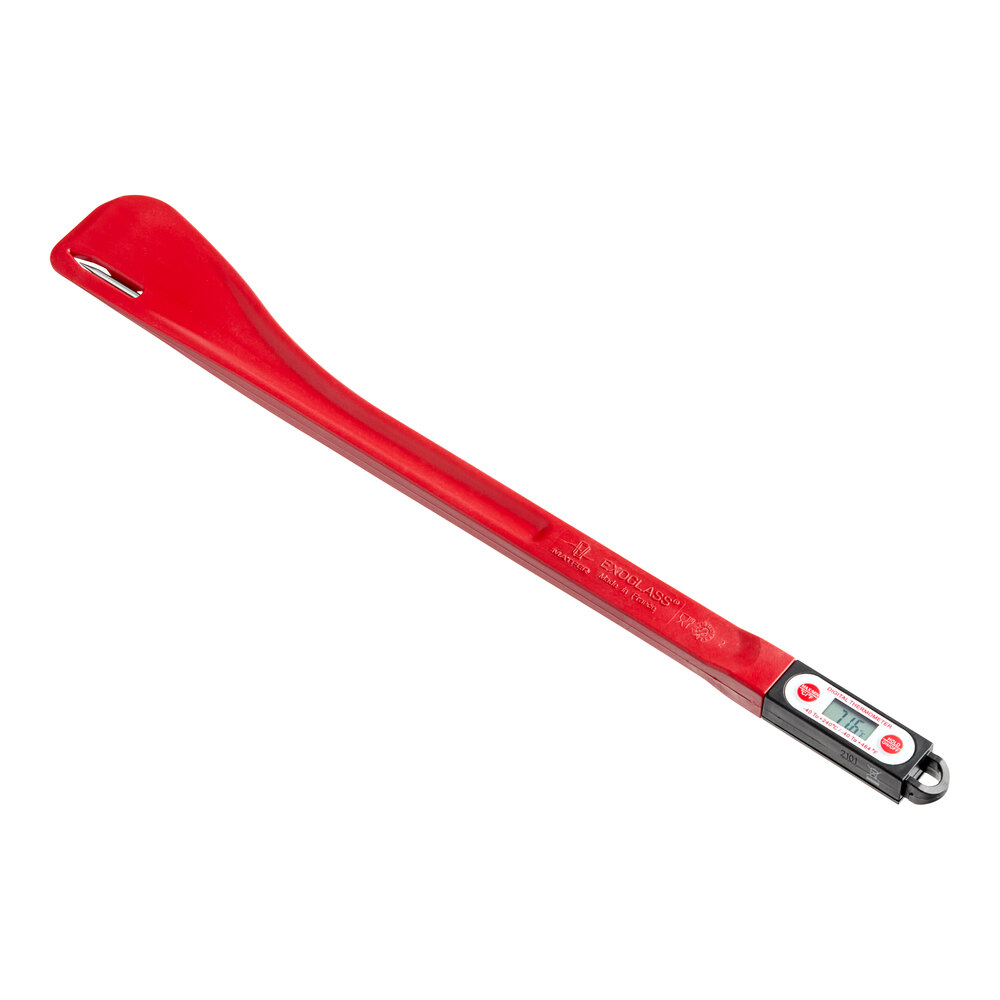 Matfer Bourgeat 113090 Exoglass 15" Spatula with Thermometer