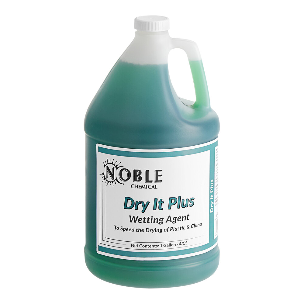 Noble 1 gallon / 128 oz. Dry It Plus Concentrated Rinse Aid for High Temperature Dish Machines