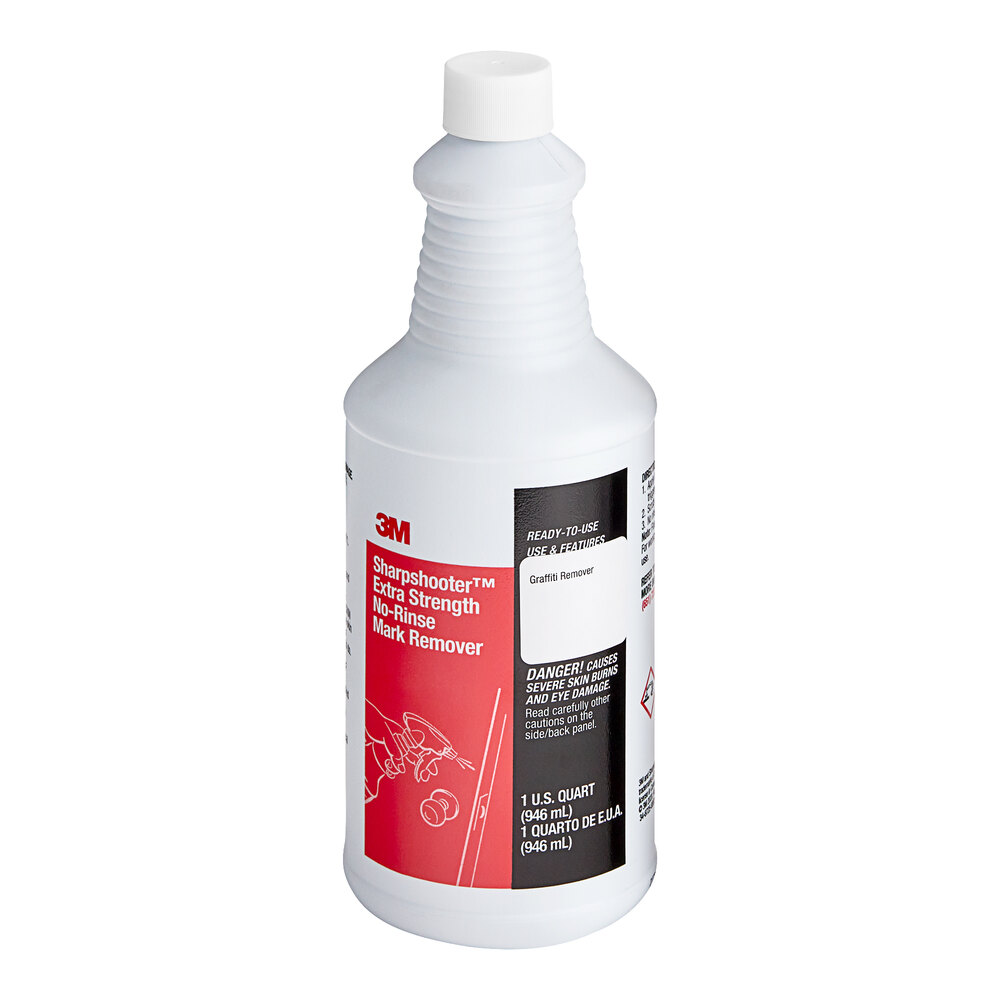 3M 16861 Sharpshooter 1 qt. / 32 oz. Extra Strength No-Rinse Mark Remover