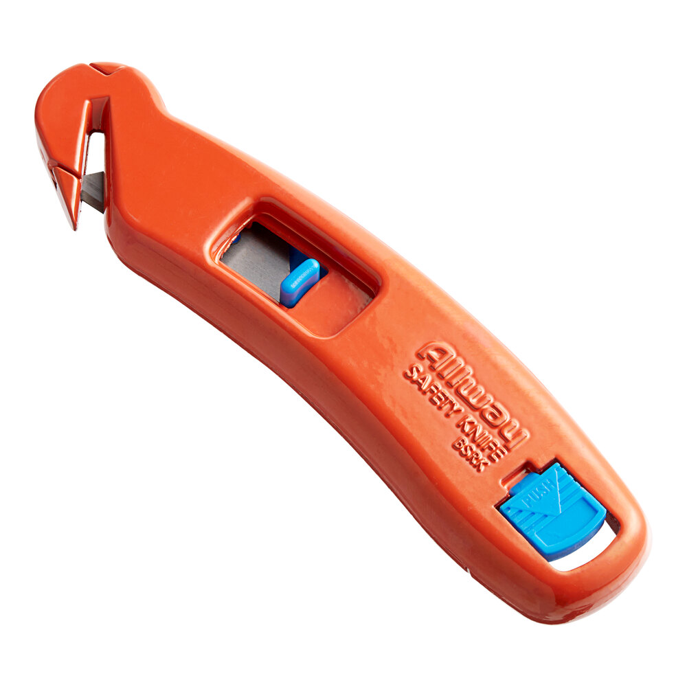 Allway Tools Pelican Dual-Function Safety Knife with 6 Blades BSRK-B6