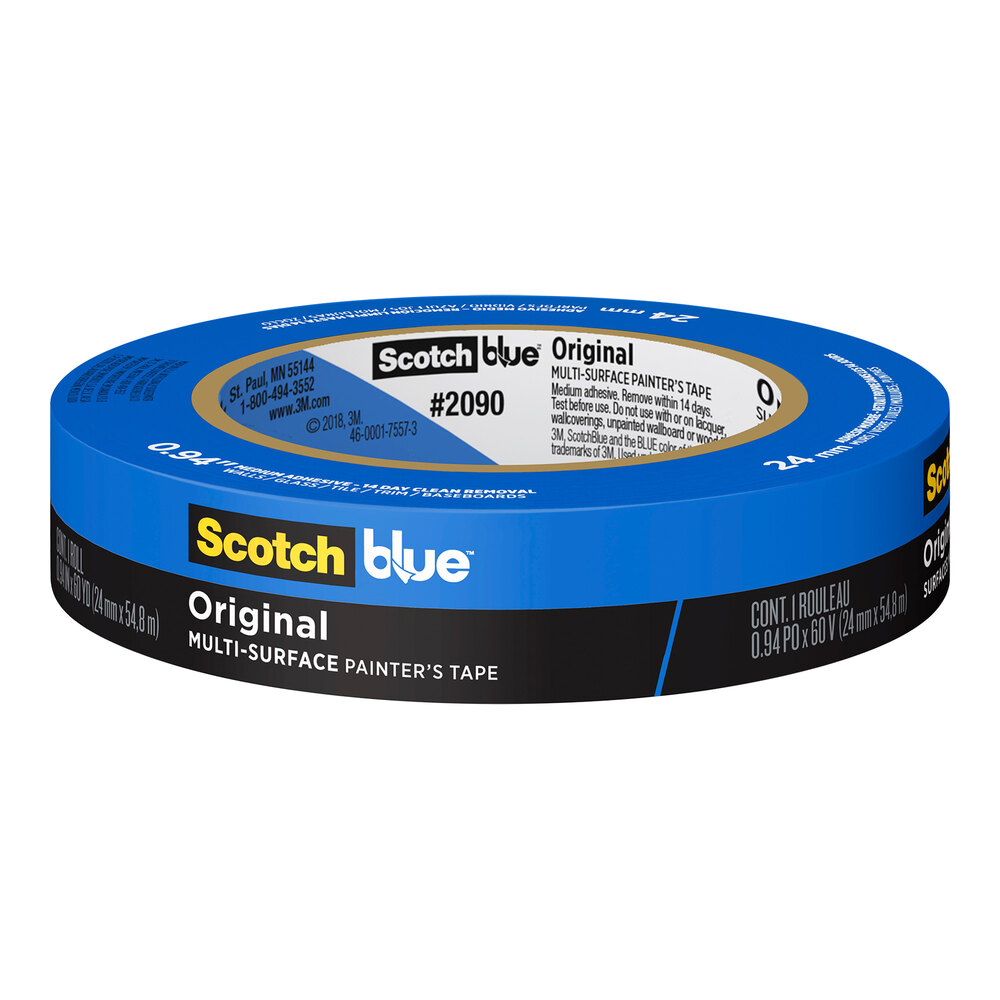 3M ScotchBlue™ 0.9" x 60 Yard Blue Painter's Tape 7100185210