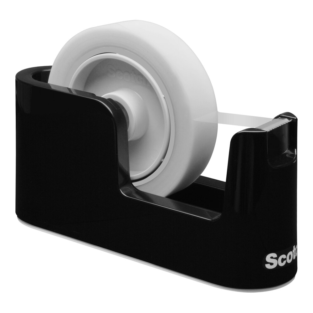 3M Scotch™ C-24 Black Deluxe Desktop Office Tape Dispenser 70005182079