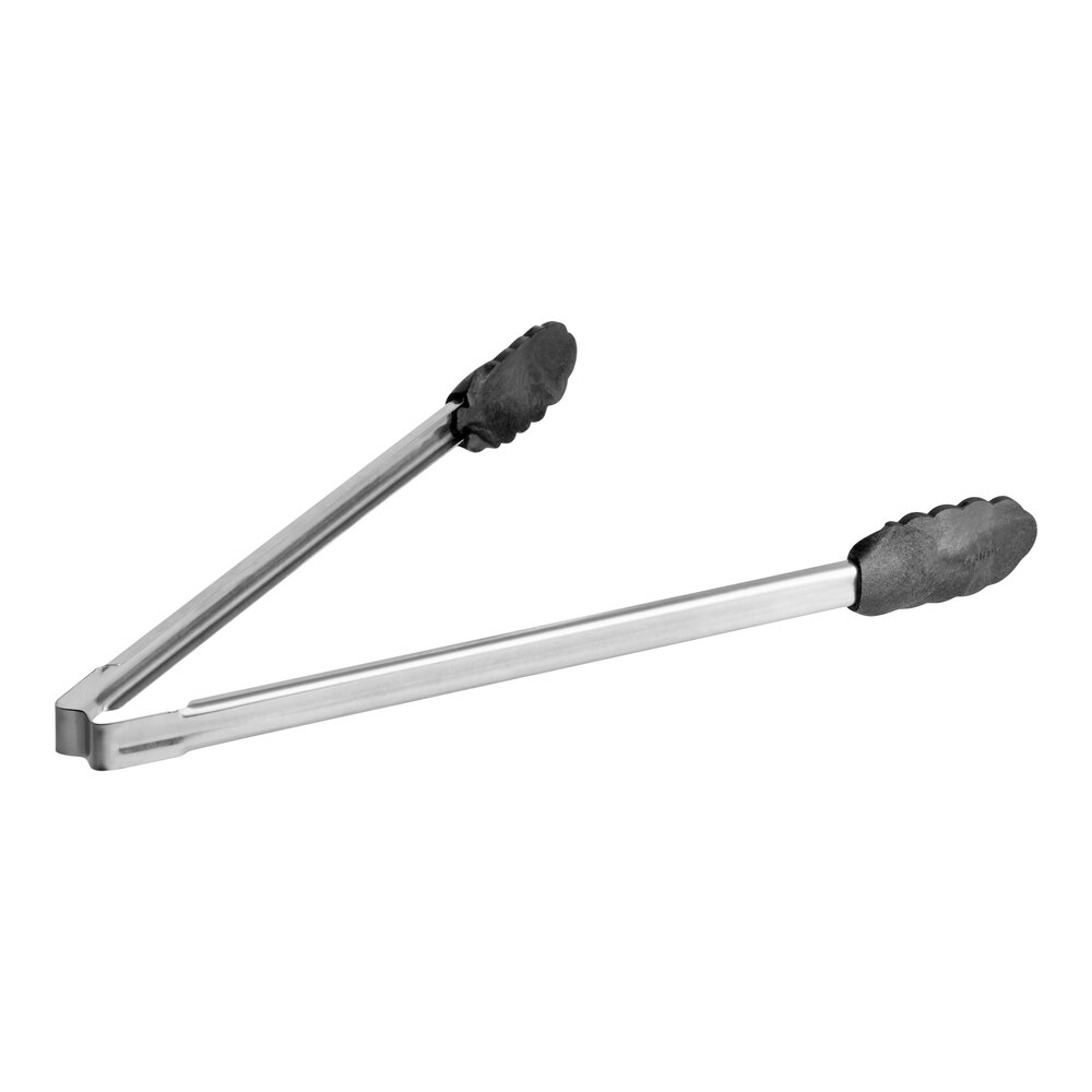 Vollrath 4781612 Jacob's Pride® 16" High Heat Nylon Tip Cooking Tongs - Heat Resistant up to 450 Degrees Fahrenheit