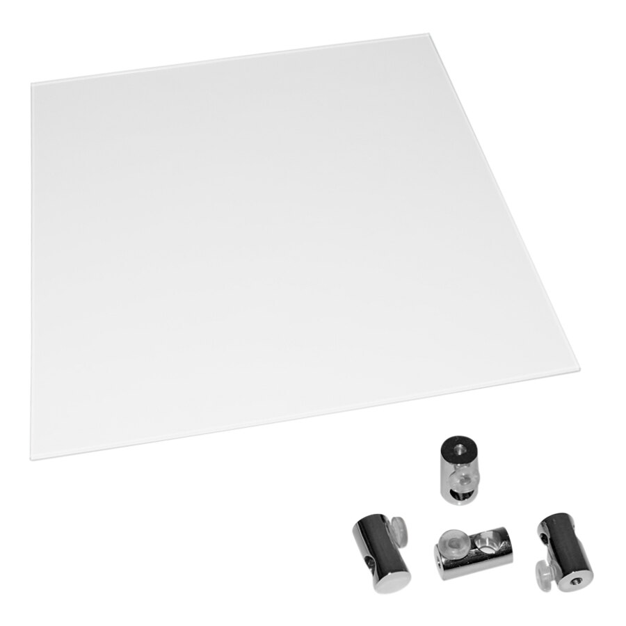 15" x 15" Tempered Glass Shelf for S20096