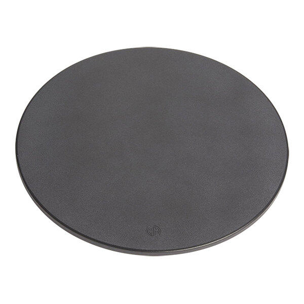 American Metalcraft Nera Nano 16" Round Black Cordierite Pizza Stone PSB16