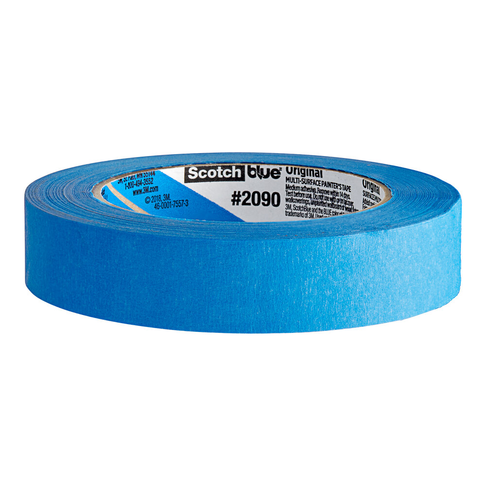 3M ScotchBlue™ 0.70" x 60 Yard Blue Painter's Tape 70009103154 - 9/Pack