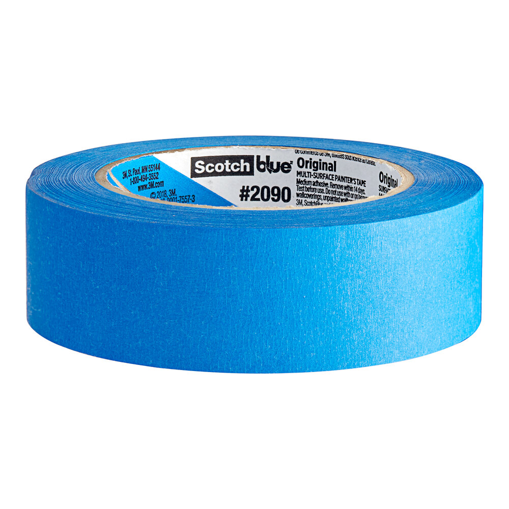 3M ScotchBlue™ 1.4" x 60 Yard Blue Painter's Tape 70009141659 - 6/Pack