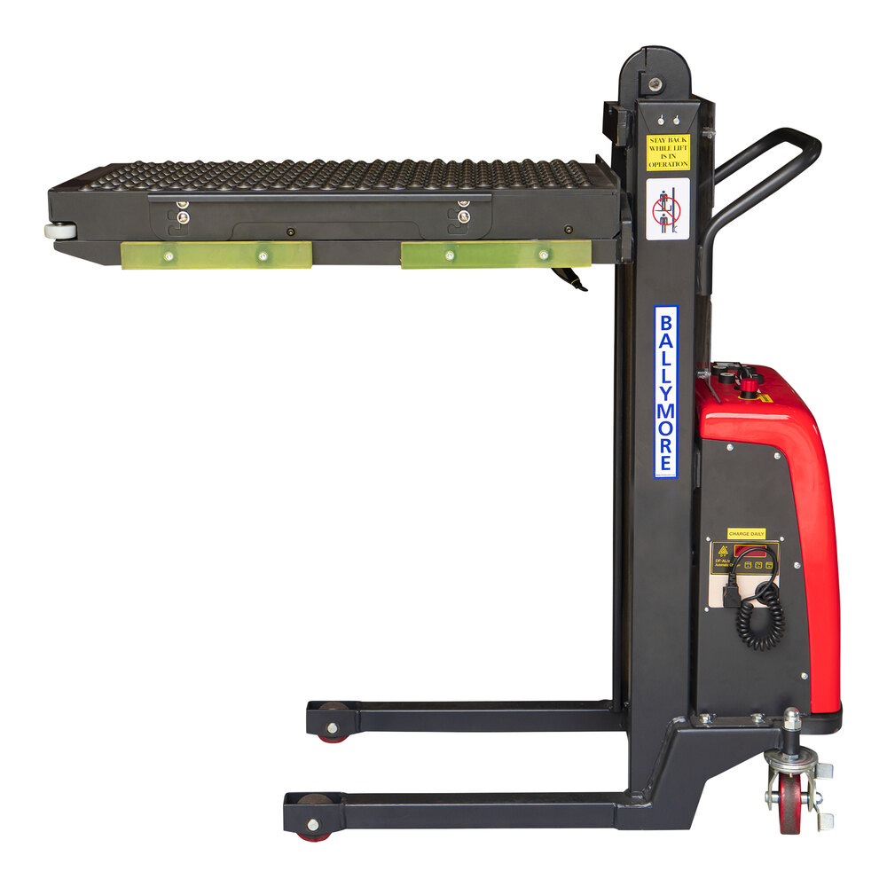 Ballymore Semi-Powered Ball Transfer Conveyor / Lift Table BALLYPAL-STK-48BC - 500 lb. Capacity